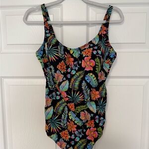 Antigel Paris Luxury Floral One-Piece Swimsuit – Size XXL (EU 46)